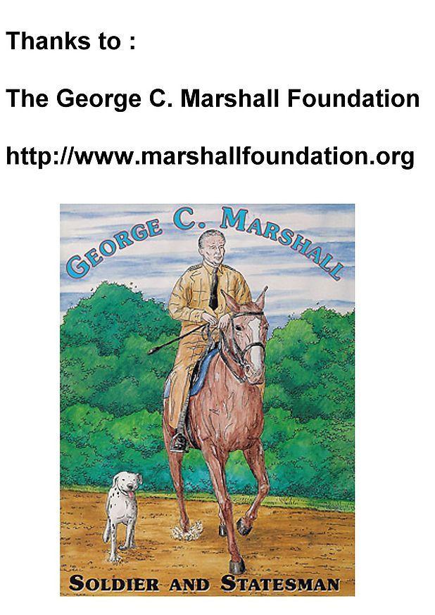 Dibujo para colorear Album de colorear george c. marshall
